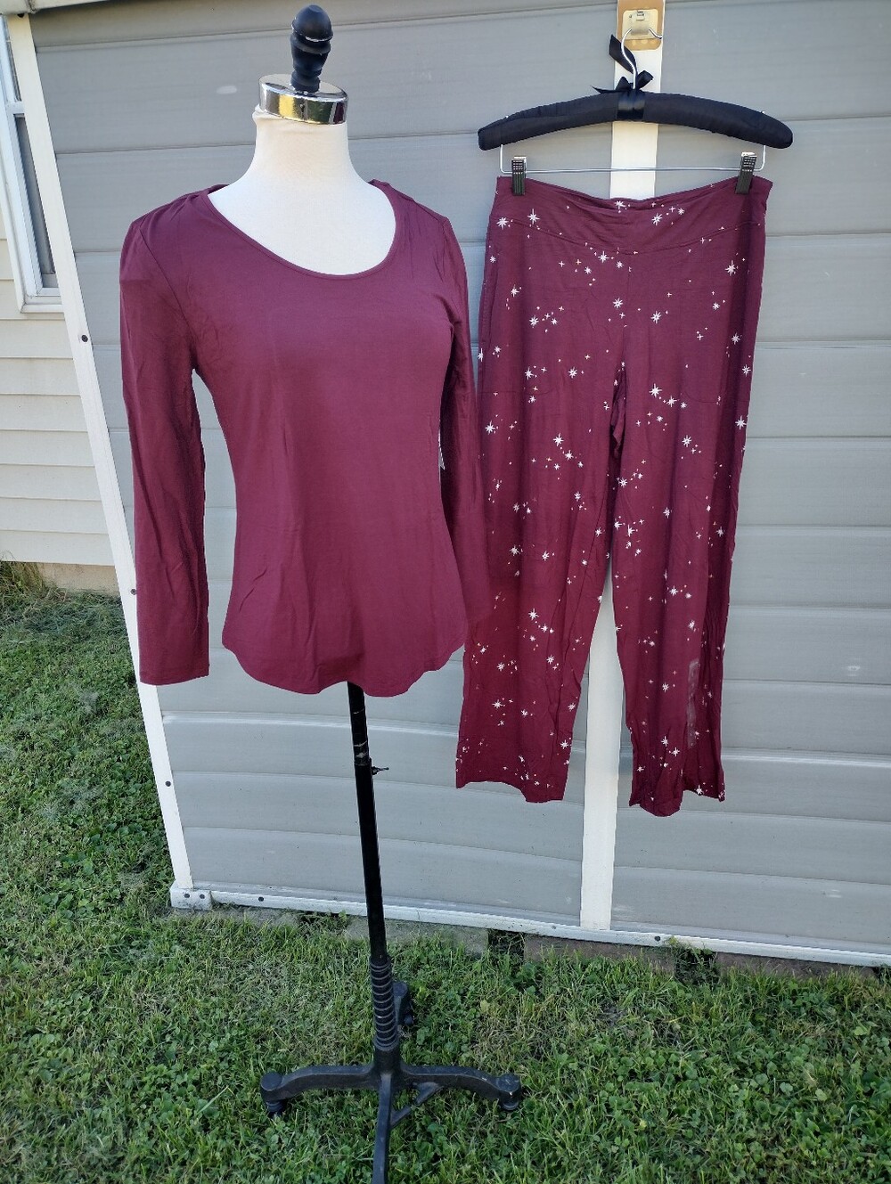 Soma S - Cool Nights Long Sleeve Pant Set Dreamy Stars Big CAB
